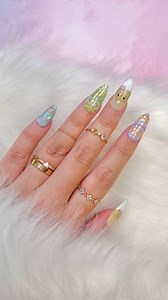 The CUTEST Easter Chick nails ever 🐣✨🌸 Can you name the 2 things that inspired these cat eye sugar nails? Save and share for inspo! Using @daily_charme: • J27 Piña Colada • C49 Banaya - NEW Cat Eye • Velvet Matte Top Coat • Long Rectangle Magnet • Magnetic Cylinder Wand • Art Liner Brush • Acrylic Powder #springnails #easternails #cateyenails #magneticnails #chromenails #glitternails #diynails #nailtutorial #nailinspo #dailycharme #pastelnails #iridescentnails #tutorial #howtonails #nailtutori