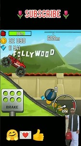 #gaming #music #viral shots #viral music #viral game #Hill Climb racing game