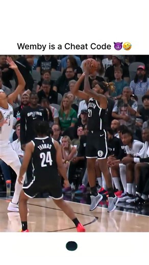 withurdunk on Instagram: "Victor Wembanyama isn’t just a player you watch, he’s a presence you feel the second he steps on the floor. Every movement looks impossible at his size, yet he makes it look controlled and effortless. The way he covers space on defense, alters shots, and still shows the touch and fluidity of a guard on offense is something the game hasn’t truly seen before. Night after night he’s not just filling the stat sheet, he’s changing the way people think about what a modern bas