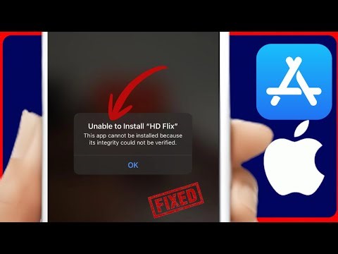 Fixed✅: This App Cannot Be Installed Because Its Integrity Could Not Be Verified