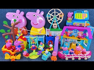 11 Minutes Satisfying with Unboxing Cute Peppa Pig Educational Toys Collection ASMR | Review Toys