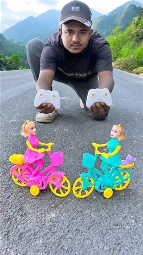 2 Remote Wala Rc Ladies Cycle Unboxing😊