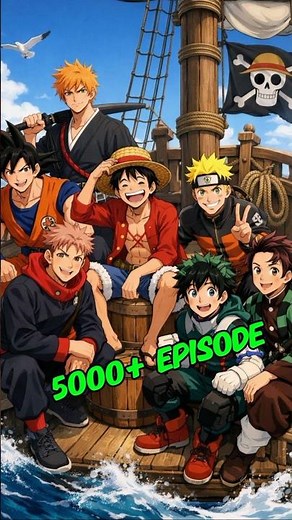 All the Anime I Watched (5000+ Episodes) 😵‍🔥