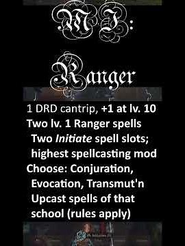 BG3's Ranger Has Unique Spells Too! Introducing Magic Initiate: Ranger!