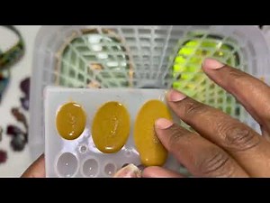 Resiners Smart Curing Machine: Curing an Epoxy Layer on top of Polymer Clay and Cast Plaster