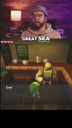 legend has it the fishman in wind waker are the zora's final evolution #shorts