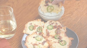 142K views · 450 reactions | Try this Jalapeno Popper Parmesan Crisp recipe from Frigo Cheese as an appetizer at your next gathering. It's the perfect cheesy snack with a touch of heat. #TeeterRecipes | Harris Teeter | Facebook