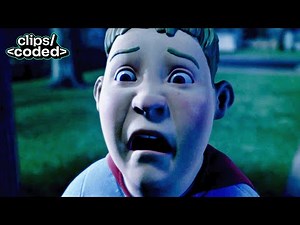 monster house (2006) - chowder almost gets eaten and it's so stressful