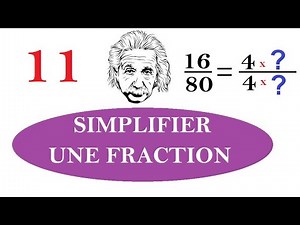 Vidéo 11 | Simplifier une Fraction ! |#maths | #fraction |#fractions |