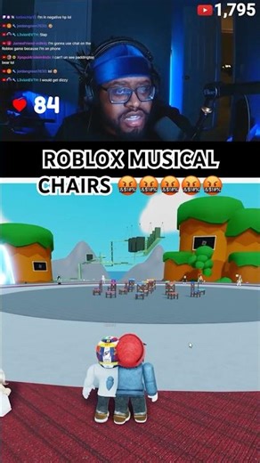 ROBLOX MUSICAL CHAIRS REACTION!!! #roblox