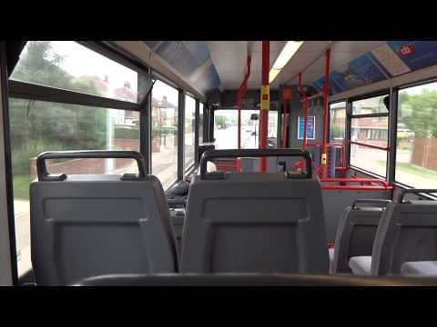 Stagecoach Peterborough Dennis Dart MPD 34160 (V160MVX) Bus Ride HD
