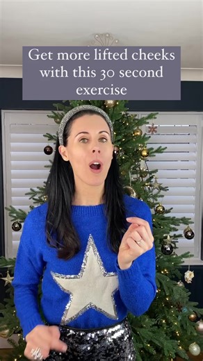 61K views · 894 reactions | Get more lifted cheeks with this 30 second exercise! | The Face Yoga Expert | Facebook