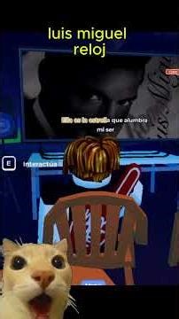 Luis Miguel Roblox Clock #robloxshorts #karaokeroblox