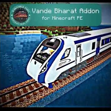 Indian Train Addon #phonk #trending #Shorts #Minecraft #MinecraftPE #VandeBharat #YouTubeShorts