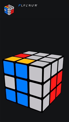 F2L🤯Multislotting🗣️#rubikscube #speedcube #algoritmo