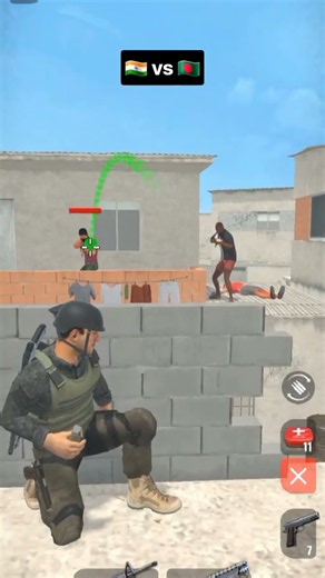 Shootout : Gun Shooting Gameplay #freefire #indianarmy #pok