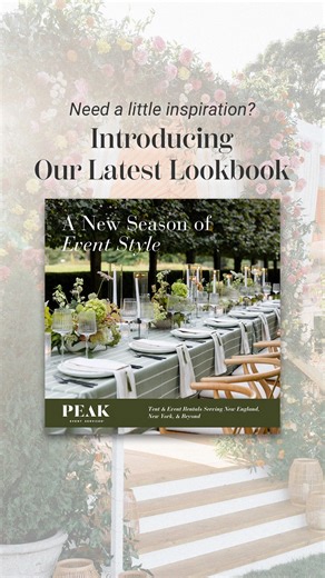 Peak Event Services on Instagram: "Need a little inspiration? Our newest look book is filled with real event inspiration, curated styles, and design ideas to help you visualize each moment of your weekend. From tablescapes to lounges to bars, it’s the perfect place to spark ideas and build your vision. Head to the link in bio to get inspired! #peakeventservices #peakevents #florals #eventinspo #weddinginspo #linenrentals #eventrentals #florallinens #weddingstyle #weddingtrends #eventtrends #flor