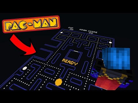 I remade Pac-Man in Minecraft!
