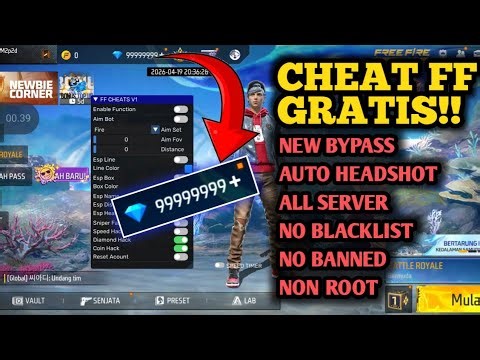 NEWS! CHEAT FF TERBARU 2026‼️ || APK MOD MENU FF TERBARU 2026 CHEAT FF NO BL, ANTI BAN, SERVER INDO