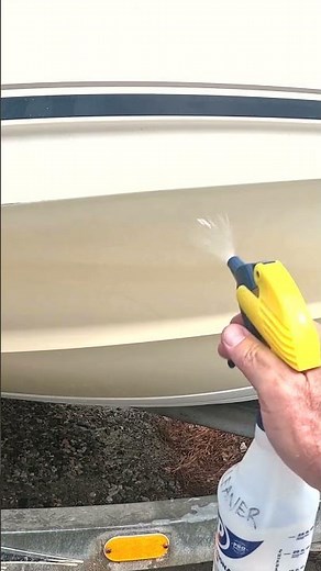 The Easy way to Clean Your Boat Hull #fishingfogies #boatcleaning #hull