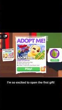 First look at the AdoptMe Advent Calendar #roblox