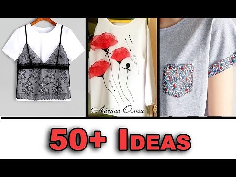 DIY: 50+ EASY Upcycled Tshirts to Inspire You | ep 22