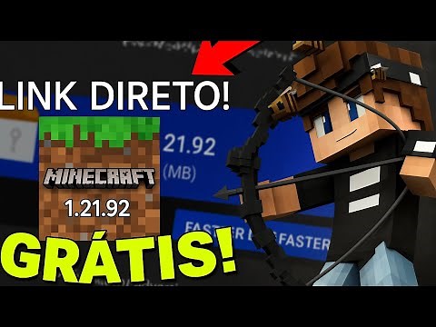 MINECRAFT 1.21.92 APK DOWNLOAD 🔥 ✅ COMO BAIXAR E INSTALAR