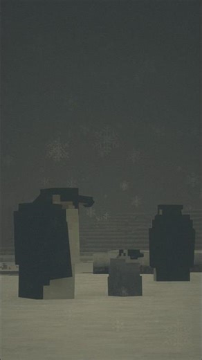 Just penguins #minecraft #minecraftmods #penguins