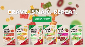 Snak Club Tajin Pineapple Rings Gummy Candy, Fruit Candy Gummies with Chili and Lime Seasoning, Mild, Gluten-Free and Vegan Snacks, 11 oz Resealable Bag
