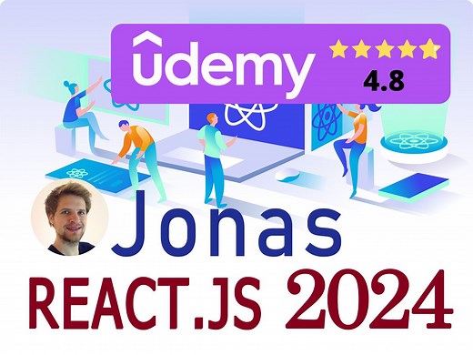 Jonas React 2024 完整版 - Udemy - JavaScript