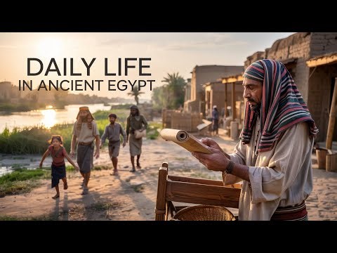 AI Visualization of Daily Life in Ancient Egypt Explained...