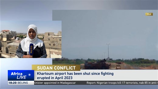 Khartoum airport struck by drones ahead of reopening | CGTN Africa