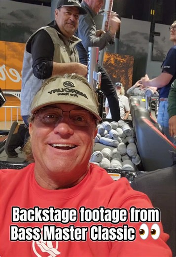 This video is ALL over the place 🤣 .. but I just HAD to share some backstage footage from this years Bass Master Classic with fishing LEGENDS @Kevin VanDam and @MarkZonaFishing Thank you to everyone who came out and supported! We had a GREAT weekend- can't wait to see you all again next year 😎 #fishing #fishinglife #fishtok #mercurymarine #bassmaster