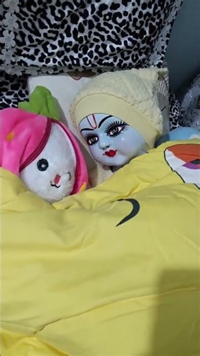 Mai Jhulo Deva Mai Sadke Jawa Song 😍 || Little Cute Krishna 💫🦚❤️ whatsapp status #trending #shorts