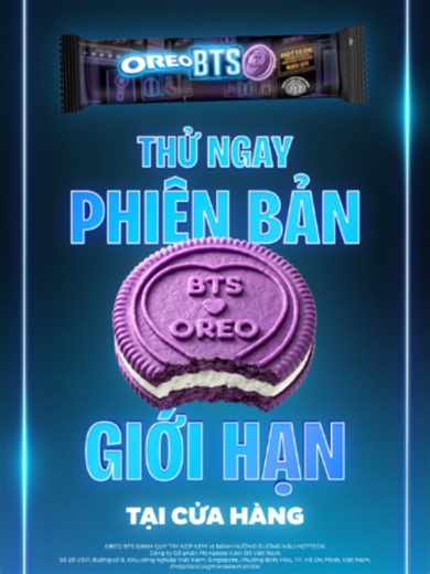 Xoay bánh để khám phá vị bánh nướng đường nâu Hotteok. Tìm hiểu thêm tại http://vn.oreosea.com/ #OREO_BTS #OREO_BTS_VIETNAM
