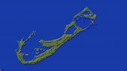 Realistic LARGE Island - Bermuda - Realism Large Island Natural 1:10 scale (Sand Version) - BeerDogs.net Minecraft Map