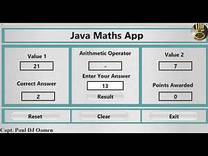 How to Create a Java Maths App with Audio and Text To Speech in Java NetBeans - Full Tutorial