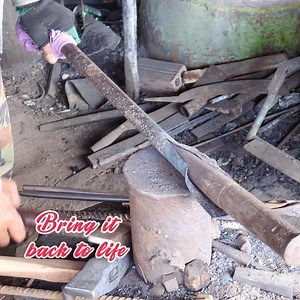 58K views · 562 reactions | How to restore an old rusty post hole digger | METAL WORKS | Facebook