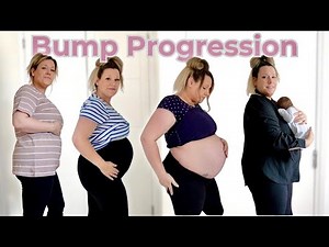 Pregnancy Baby Bump Progression - Pregnant Belly Growth
