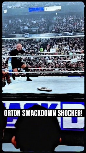 THE MOMENT RANDY ORTON SAVED CODY RHODES! #wwe #randyorton #smackdown