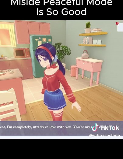 Miside Peaceful Mode: Cute Anime Baddie Vibe
