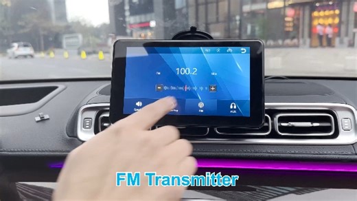 Watch Demo for T86 wireless carplay stereo screen in the car on Amazon Live