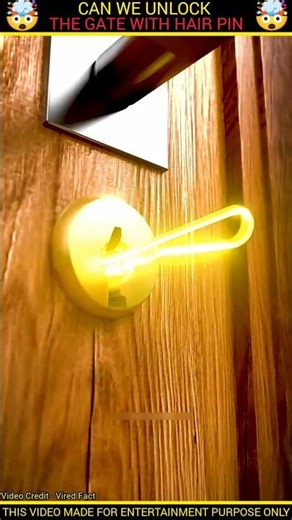 Can We Unlock The Door Without Key ??🧐🤨 #trending #shorts #ytshorts