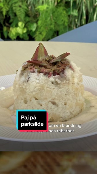 Mmmmm… Paj på invasiva växter parkslide. #paj #parkslide #invasivaarter #nyhetsmorgon #trafikverket
