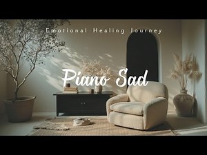 Sad Piano Music ~ Beautifully Relaxing for Sleep & Emotional Healing Journey