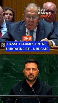 ONU : passe d'armes entre l'Ukraine et la Russie