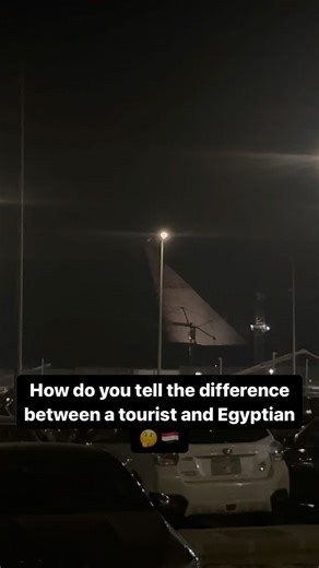 How do you tell the difference between a tourist and Egyptian? 🤨😅 He said: “Look at that beauty”. - I was looking at the Pyramid, he was looking at the a car 😂😵 Which beauty do you see? 🤔 🎥 @ likecostaricaa via TikTok | MyEgypt
