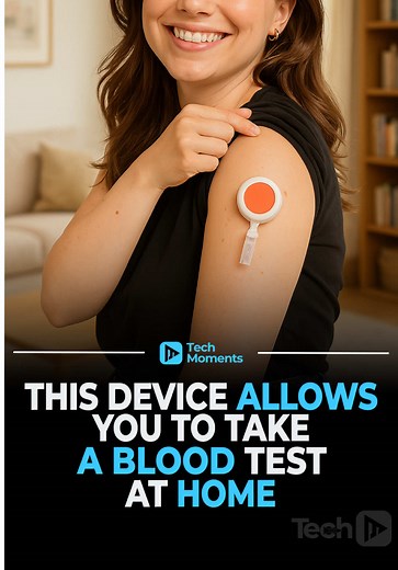 Home-Use Blood Test Device The Tasso device is a blood lancet that collects whole liquid blood samples at your home. Credits: @ tassoinc .com @ unaidsinnovation2041 / YT @ ToxicologieUGent / YT #tech #technology #engineering #innovative #reels