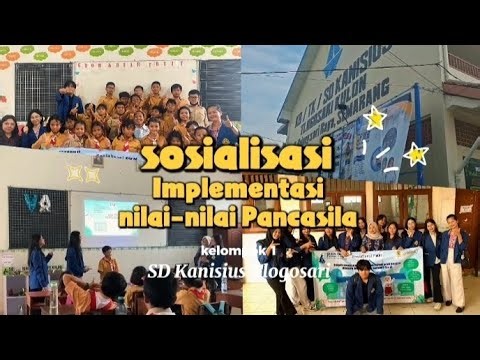 Sosialisasi Implementasi Nilai-nilai Pancasila di SD Kanisius Tlogosari