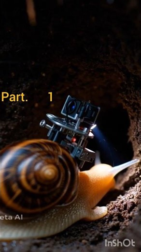 “Buried Realities: A Snail’s Micro World Adventure” #microcamera #microcamera #wildlifedocumentary